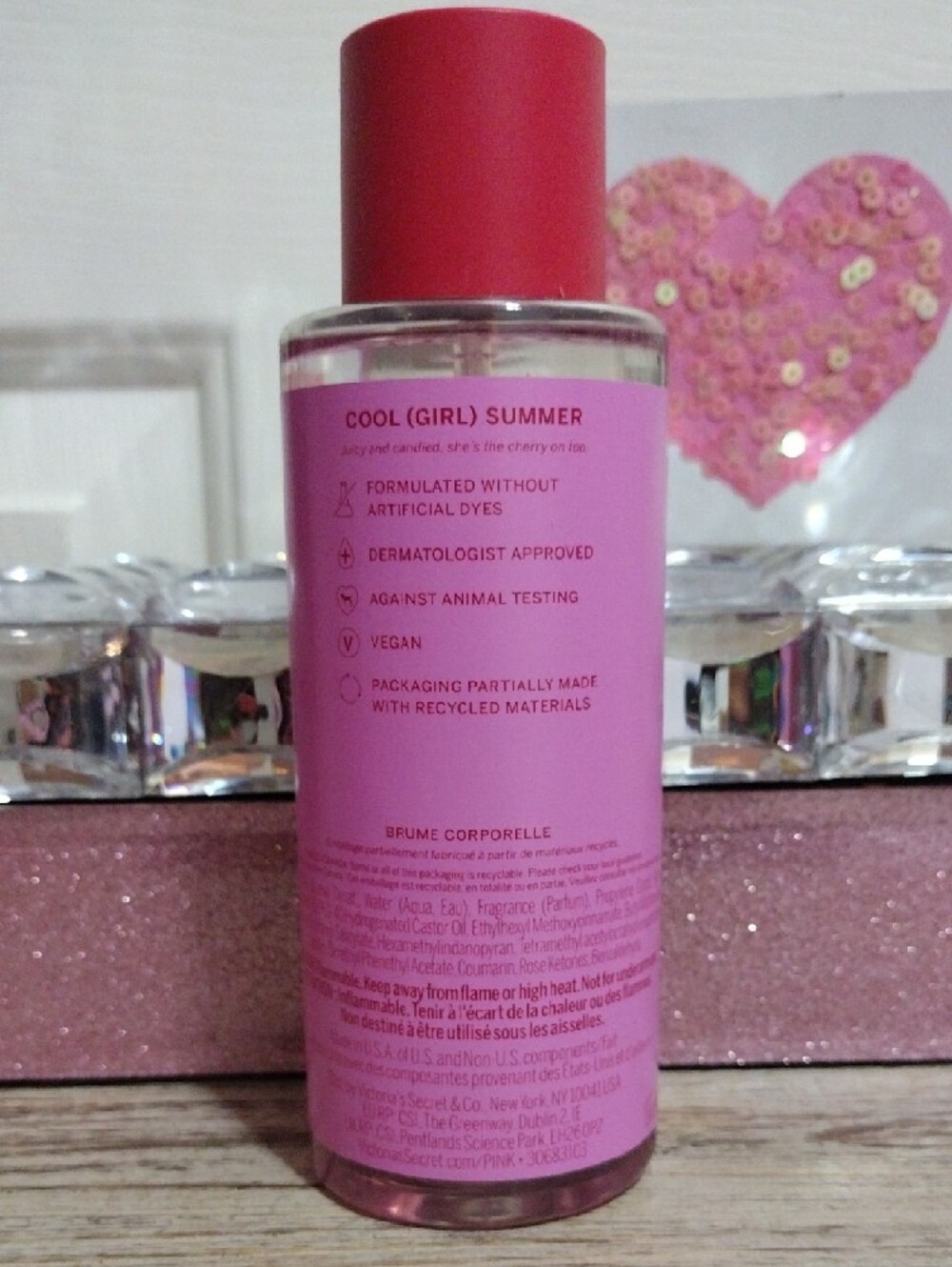 PINK Victoria's Secret Cherry Girl Body Mist ✨ 🆕 - Picture 4 of 4